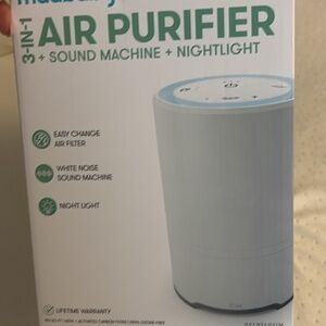 Fridababy air purifier + sound machine + nightlight